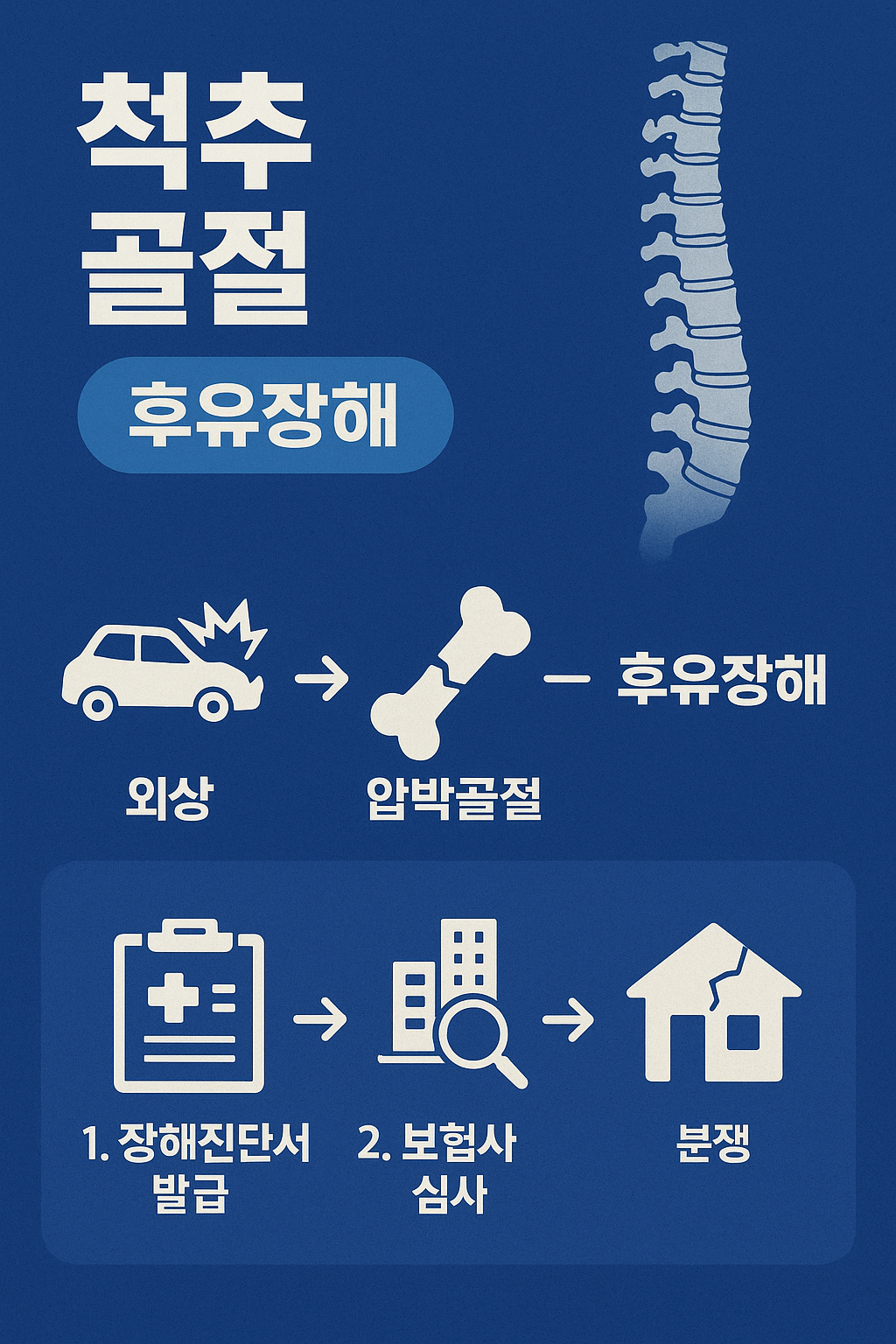 척추골절후유장해 보험금 청구와 분쟁 해결 방법
