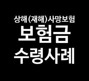 재해사망보험금