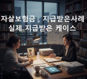 자살보험금