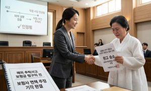 상해사망보험금 승소